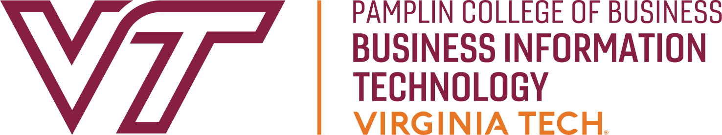 Virginia Tech Department of Business Information Technology Logo