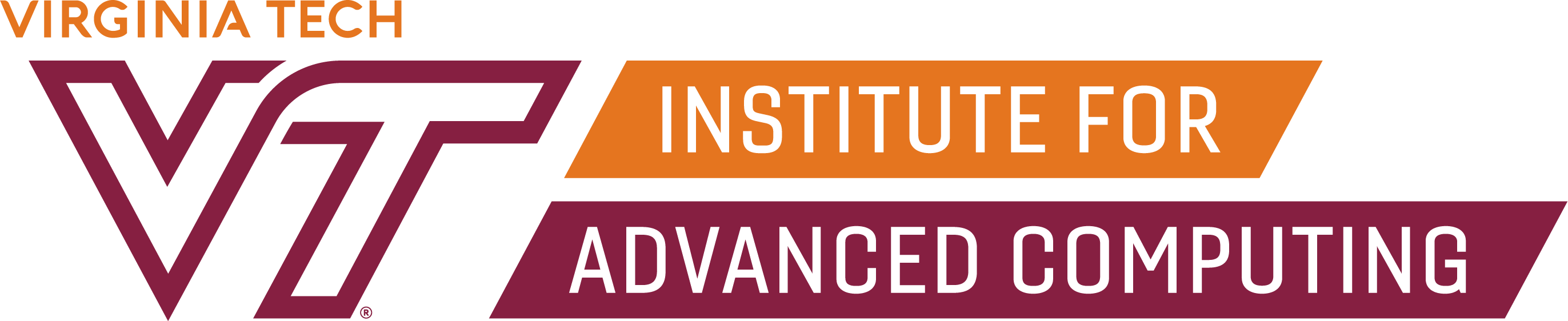 Virginia Tech Institute for Advanced Computing Logo
