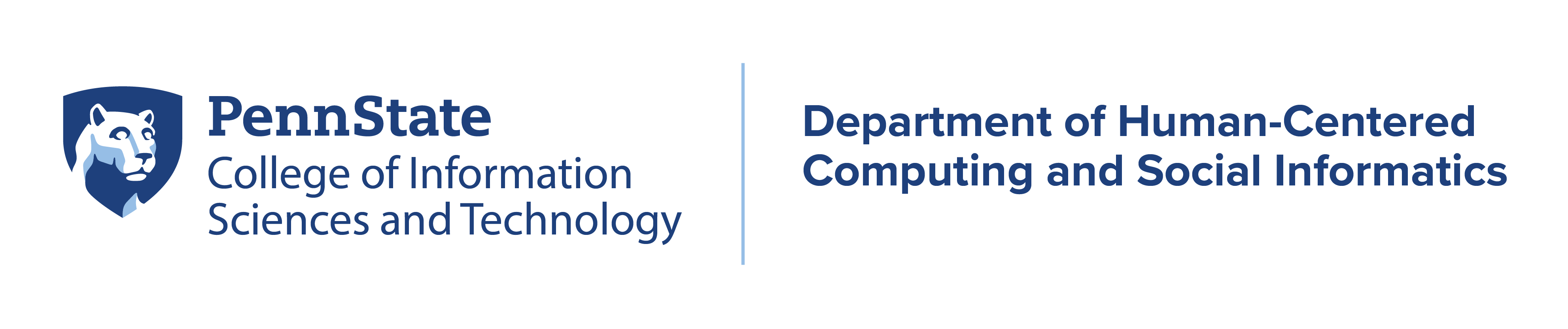 Penn State Department of Human-Centered Computing and Social Informatics Logo